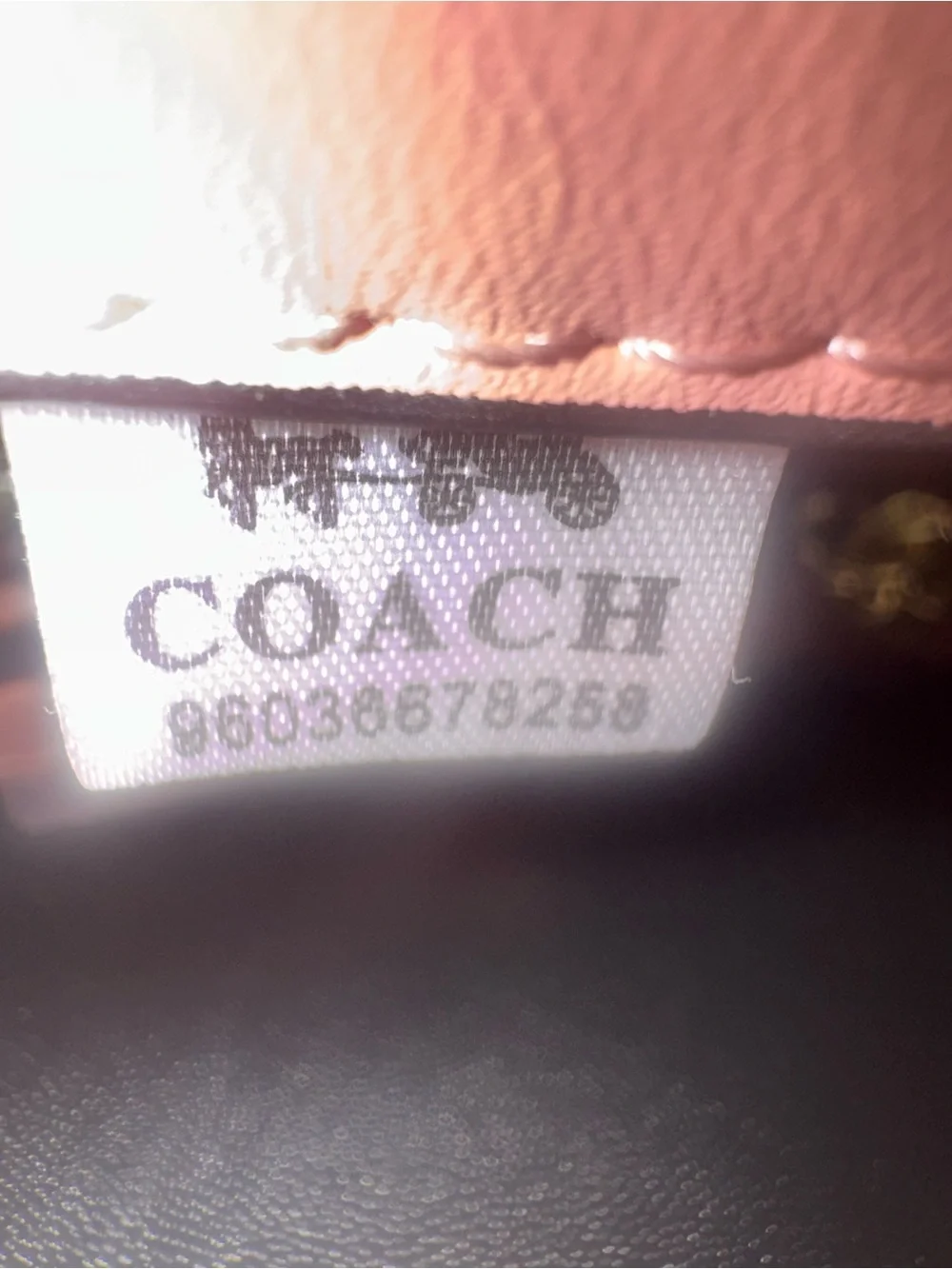 Coach Pink Signature Crossbody with Gold Hardware